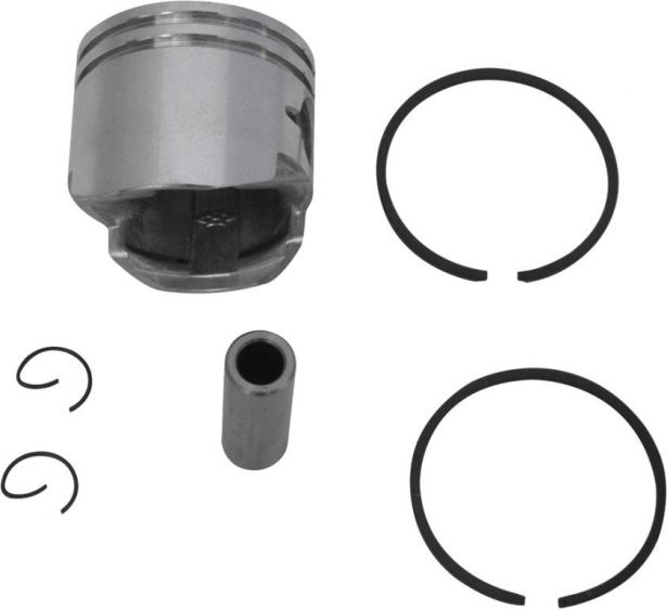 Piston and Ring Set - 47cc, 49cc, 40mm, 10mm (6pcs)