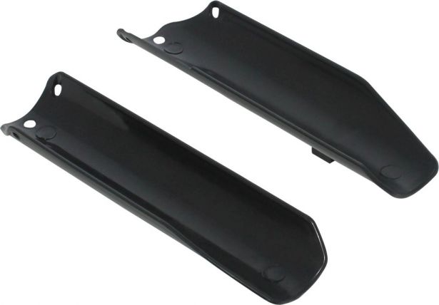 Fork Guard - Dirt Bike, Black (3pcs)