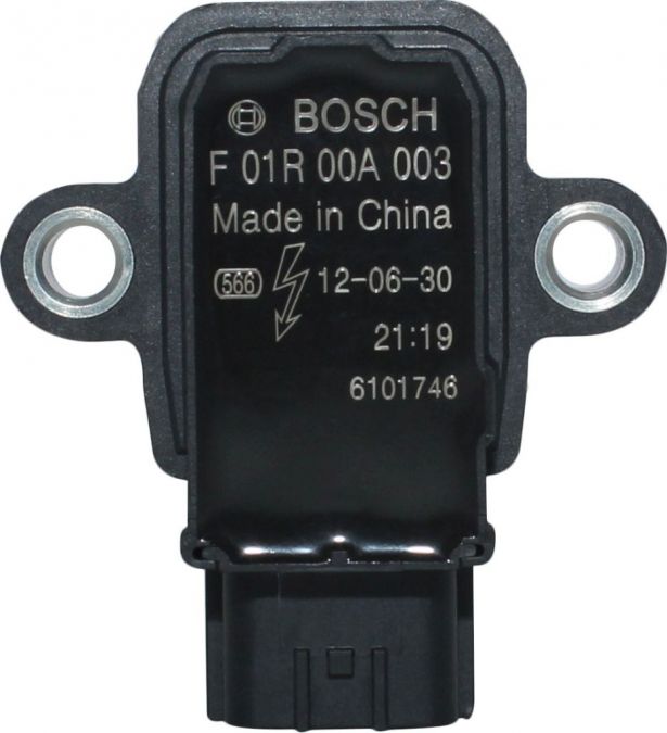 Ignition Coil - High Voltage Coil, Bosch, CF Moto, XY Xingyang, Chironex, 191R, 196S, CF188, 400cc, 500cc, 600cc, 625cc, 1000cc