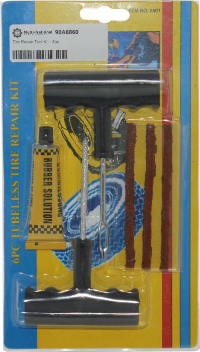 Tire Repair Tool Kit - 4pc