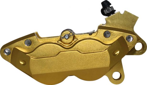 Brake Caliper - 145mm, CNC Performance, Gold