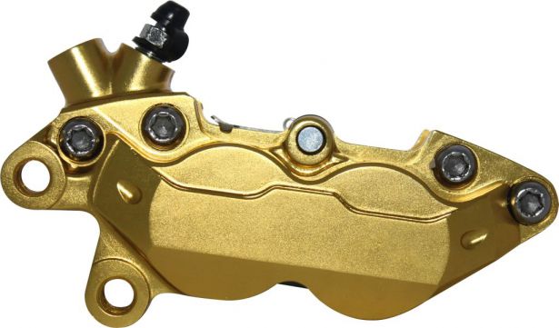 Brake Caliper - 145mm, CNC Performance, Gold