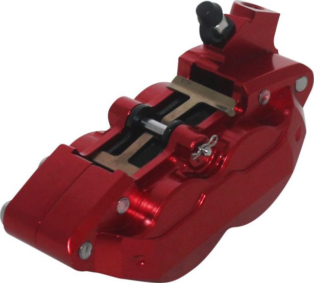 Brake Caliper - 145mm, CNC Performance, Red