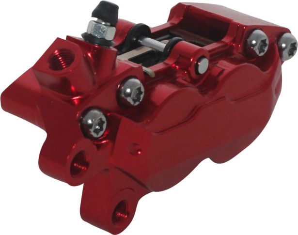 Brake Caliper - 145mm, CNC Performance, Red