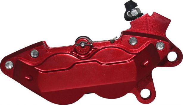 Brake Caliper - 145mm, CNC Performance, Red