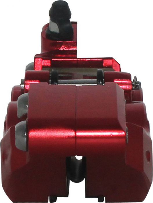 Brake Caliper - 145mm, CNC Performance, Red