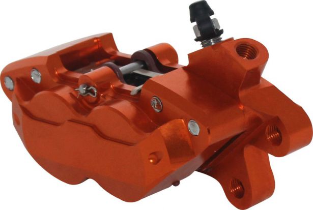 Brake Caliper - 145mm, CNC Performance, Orange