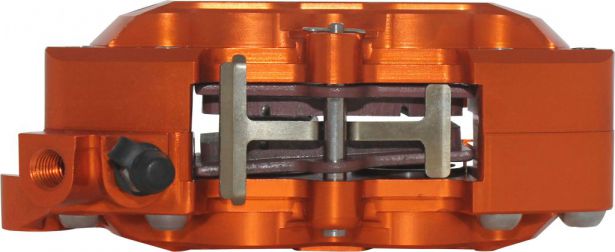 Brake Caliper - 145mm, CNC Performance, Orange