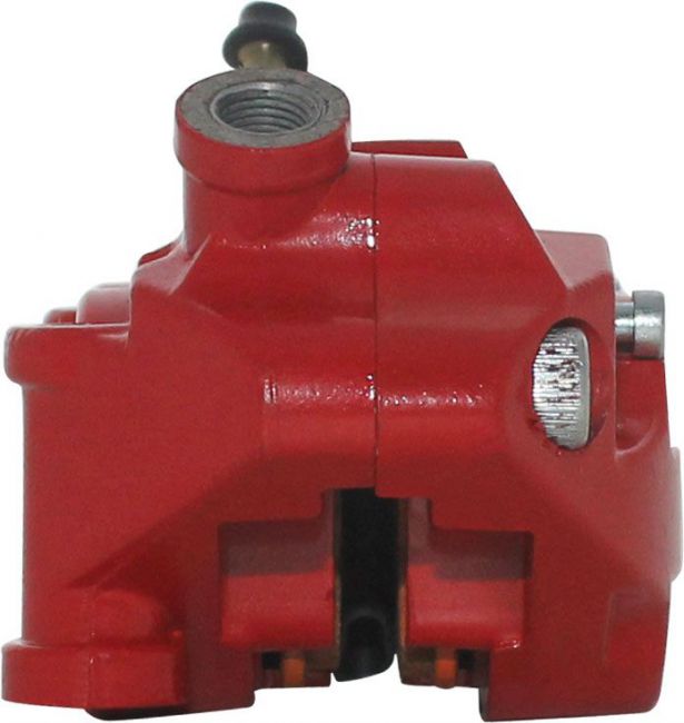 Brake Caliper - 165mm, CNC Performance, Red