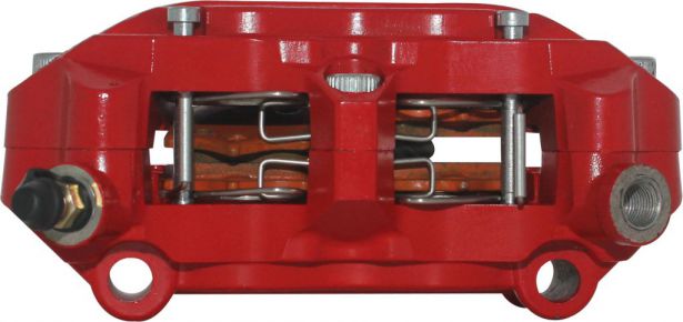 Brake Caliper - 165mm, CNC Performance, Red