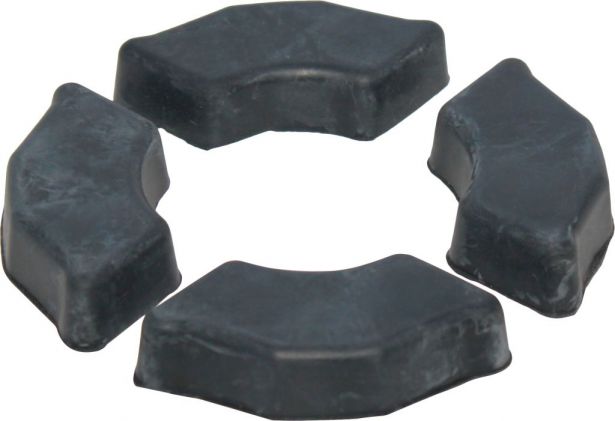 Rubber Shoes - Dampening Sprocket Shoes (4pcs)