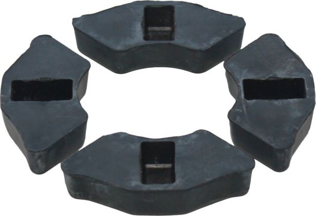 Rubber Shoes - Dampening Sprocket Shoes (4pcs)