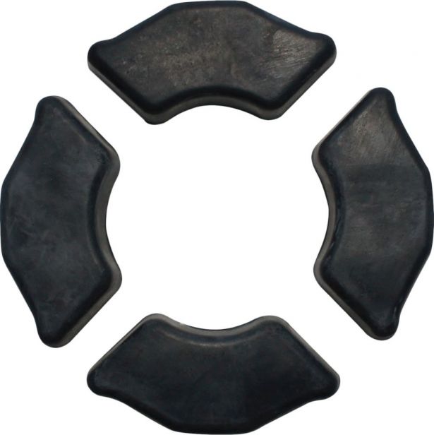 Rubber Shoes - Dampening Sprocket Shoes (4pcs)