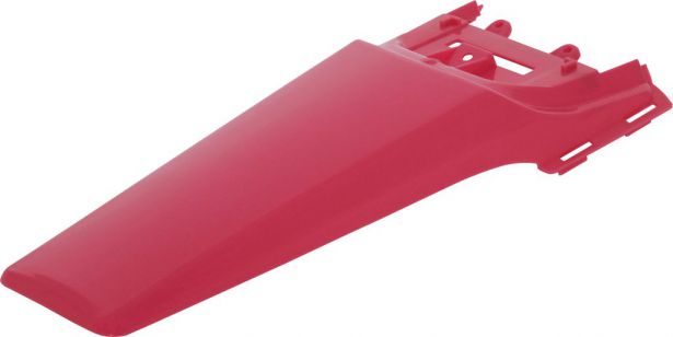 Fender - Rear, Plastic, 50cc to150cc, Dirt Bike, Pink (1 pc)