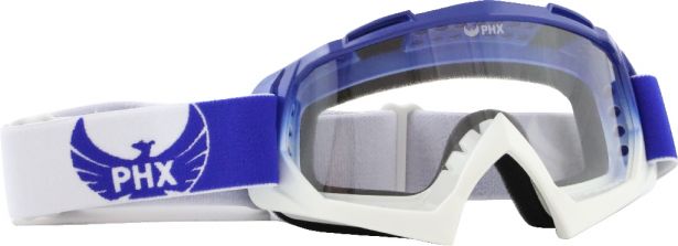 PHX GPro Adult Goggles - Gloss Blue/White