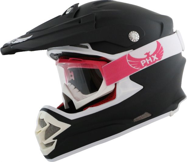 PHX GPro Adult Goggles - Gloss Pink/White