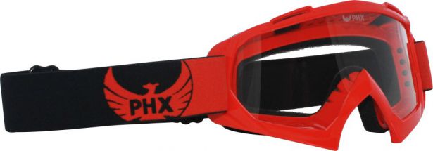 PHX GPro Adult Goggles - Gloss Red
