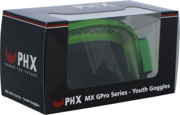 PHX GPro Adult Goggles - Gloss Green/Black