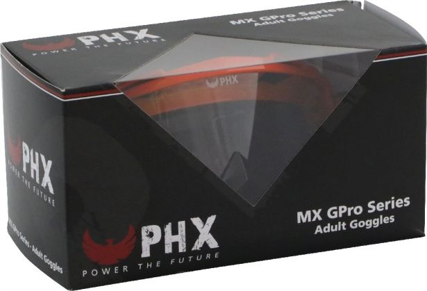 PHX GPro Adult Goggles - Gloss Orange/Black