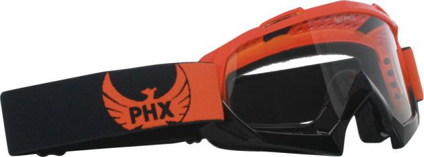 PHX GPro Adult Goggles - Gloss Orange/Black