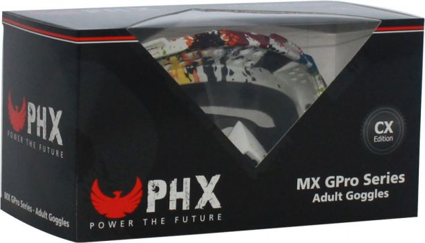 PHX GPro Adult Goggles - X1, Splatter