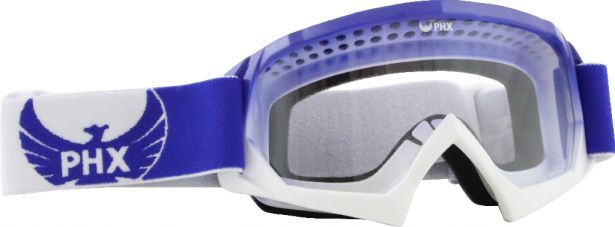 PHX GPro Youth X Goggles - Gloss Blue/White