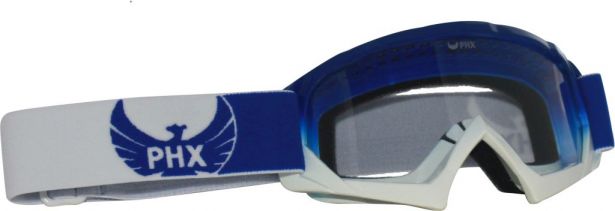 PHX GPro Youth X Goggles - Gloss Blue/White