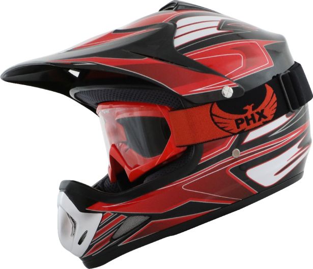 PHX GPro Youth X Goggles - Gloss Red