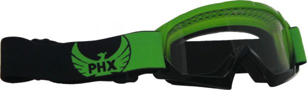 PHX GPro Youth X Goggles - Gloss Green/Black