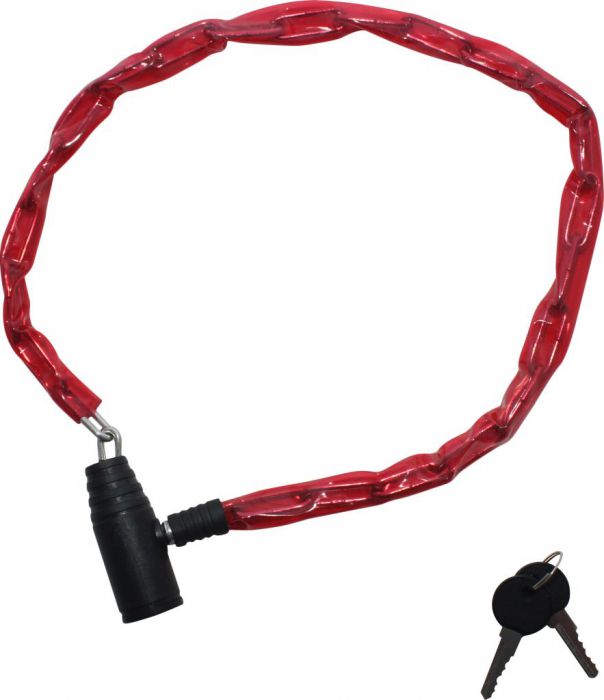 Light Lock - Chain, 3.5X900MM, Red