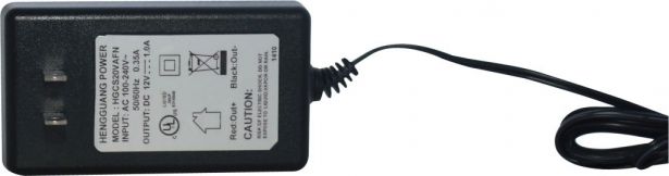 Charger - 12V, 1A, Alligator Clips, Trickle Charger