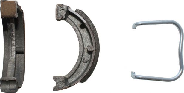 Brake Shoe - Yamaha PW50, Front and Rear Brake Shoe, Drum Brakes