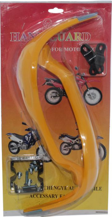 Hand Guard - Motorcycle, ATV, Yellow