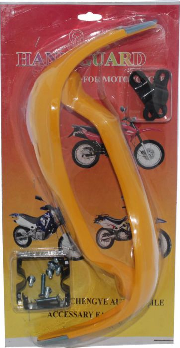 Hand Guard - Motorcycle, ATV, Yellow