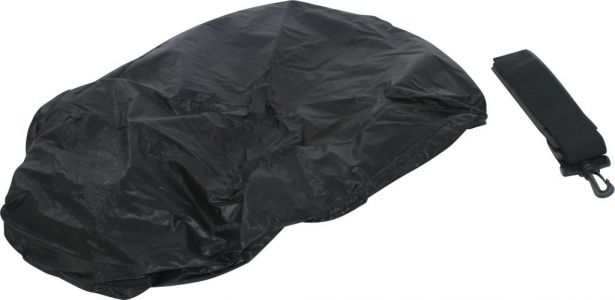 Tank Bag - Rack Bag Combo, Black (3 Piece Set)
