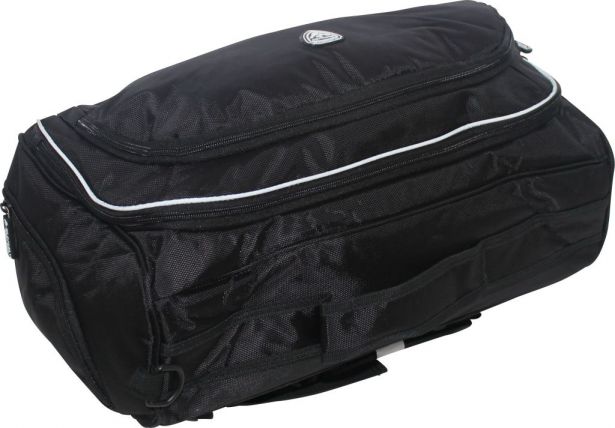 Tank Bag - Rack Bag Combo, Black (3 Piece Set)