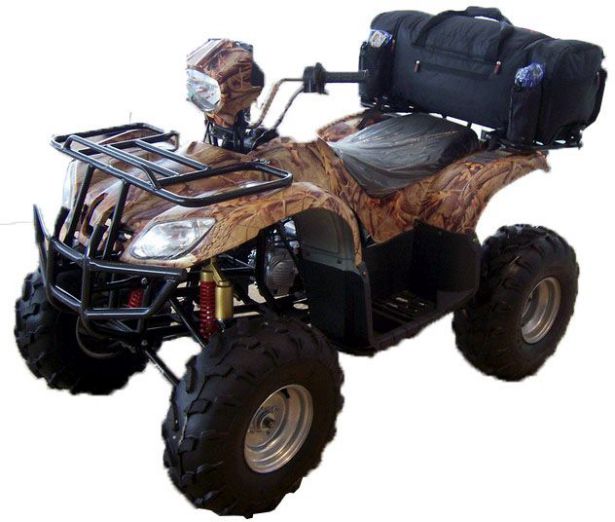 ATV Rack Bag - Backpack Edition, Black