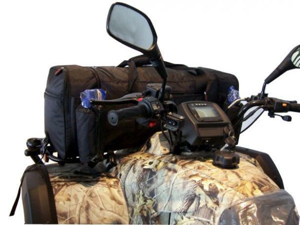 ATV Rack Bag - Backpack Edition, Black