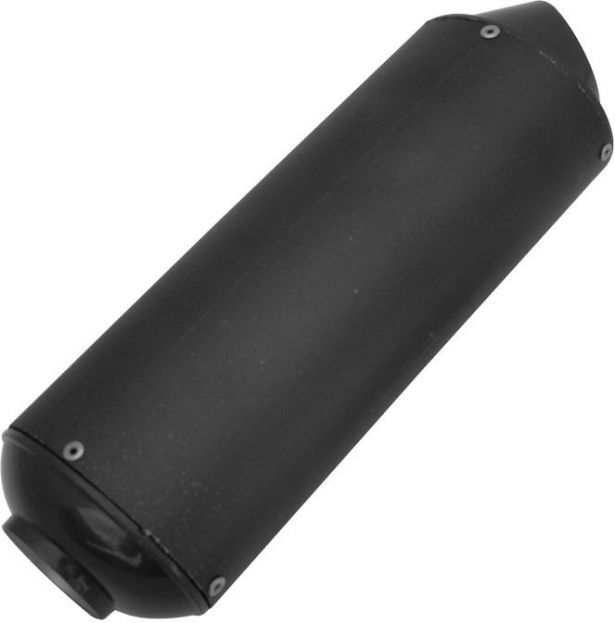 Muffler - 50cc to 250cc, Black