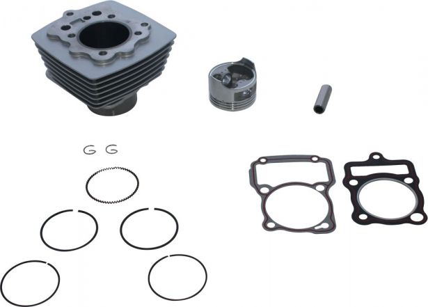 Cylinder Block Assembly - 200cc, Air Cooled
