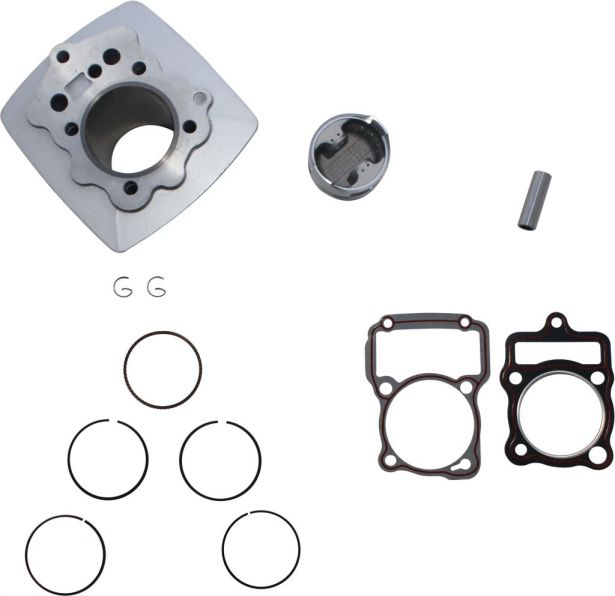 Cylinder Block Assembly - 200cc, Air Cooled