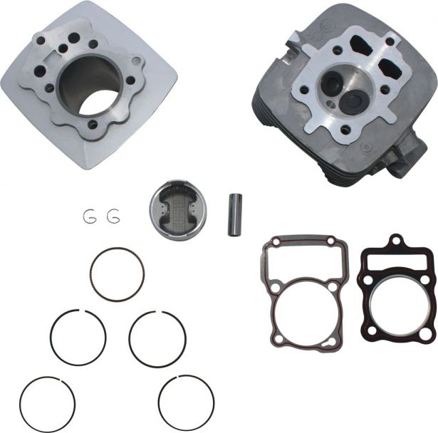 Top End Assembly - 200cc, Air Cooled, Complete Top End Assembly