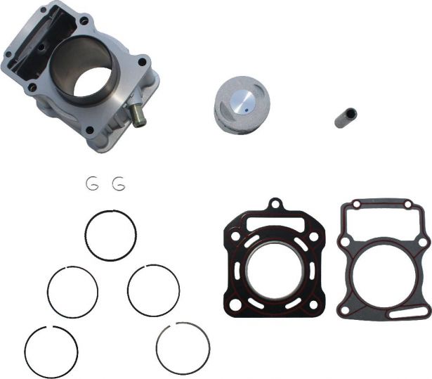 Cylinder Block Assembly - 200cc, Liquid Cooled