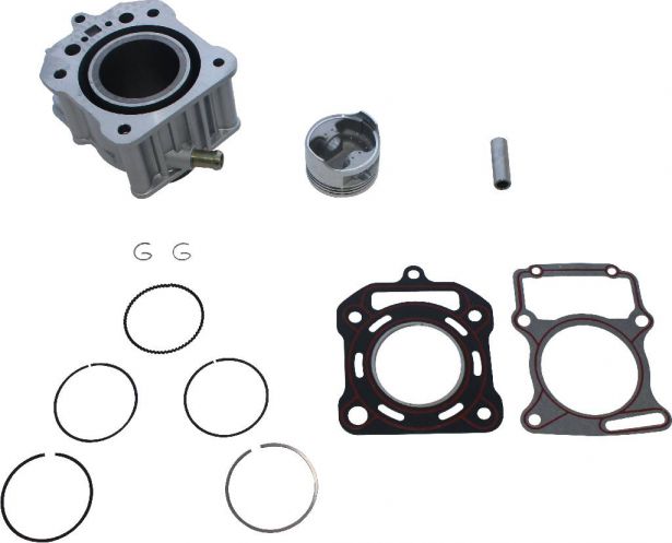 Cylinder Block Assembly - 200cc, Liquid Cooled