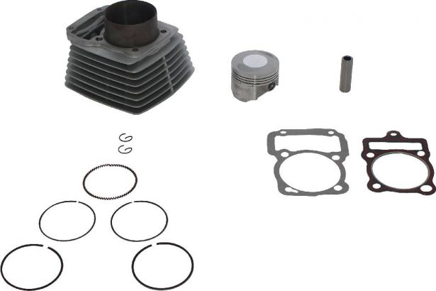 Cylinder Block Assembly - 250cc, Air Cooled