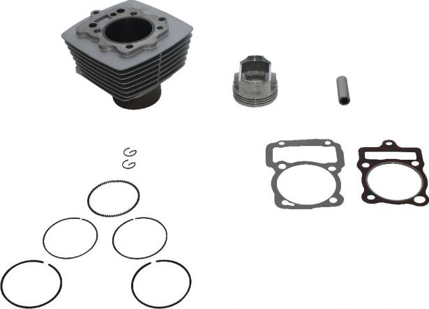 Cylinder Block Assembly - 250cc, Air Cooled