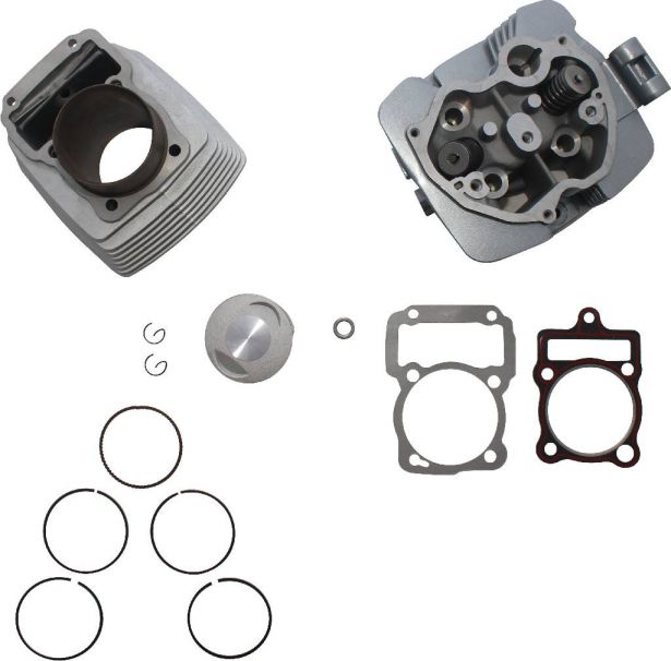 Top End Assembly - 250cc, Air Cooled, Complete Top End Assembly