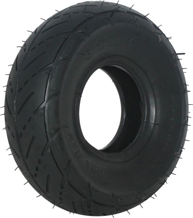 Tire - 3.00-4, Pocket Bike, Tubeless, Street Tread