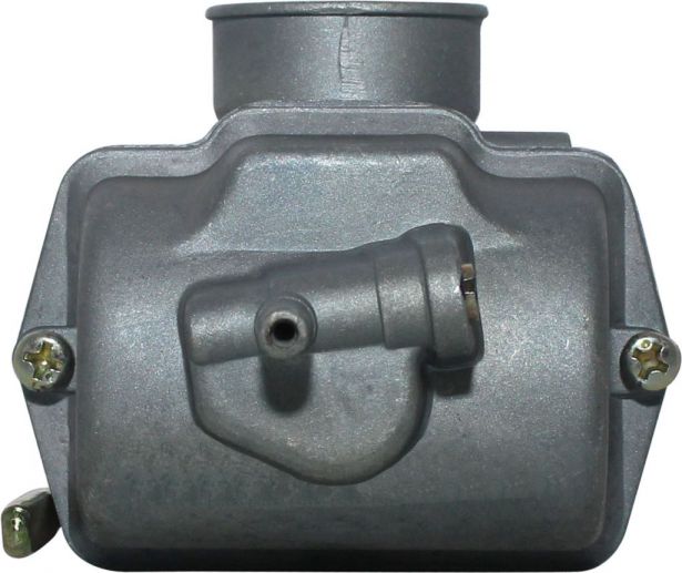 Carburetor - 20mm, Manual Choke, Aluminum, Bent Head