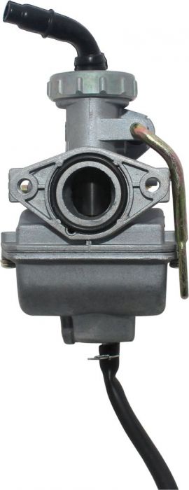 Carburetor - 20mm, Manual Choke, Aluminum, Bent Head